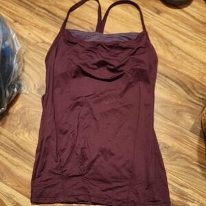 Women's Burgundy Camisole Top